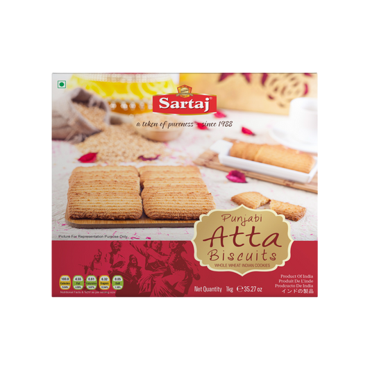 Sartaj Punjabi Atta Biscuit- 1kg