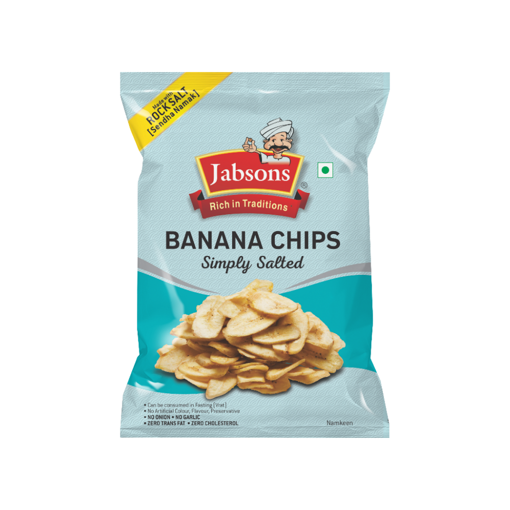 Jabsons Salted Banana Chips-150g