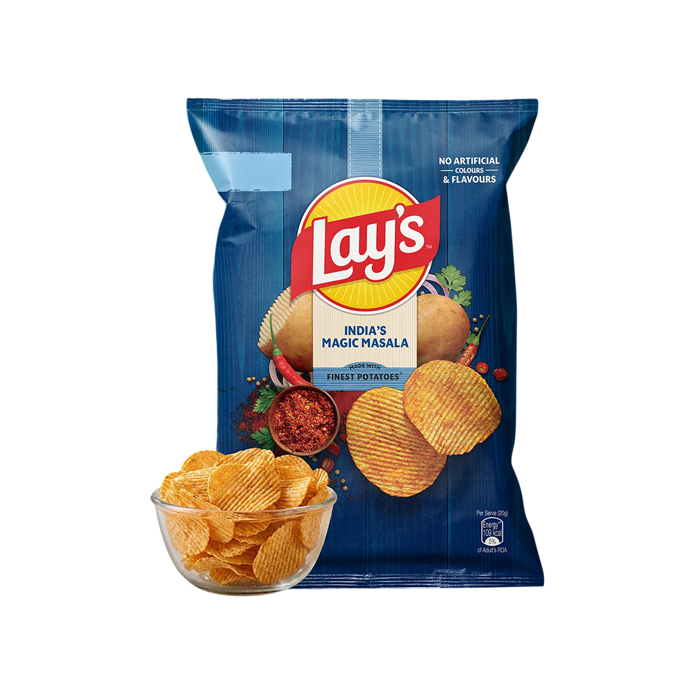 Lay's India's Magic Masala Potato Chips-75 g